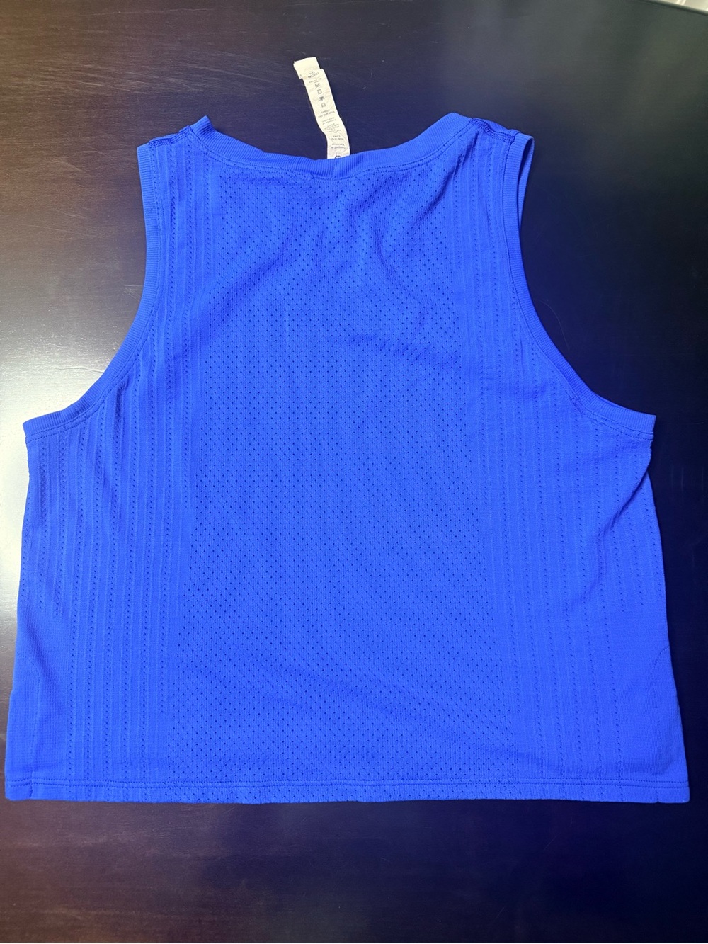 lululemon athletica Royal Blue Cropped Athletic Tank - Picture 3 of 3